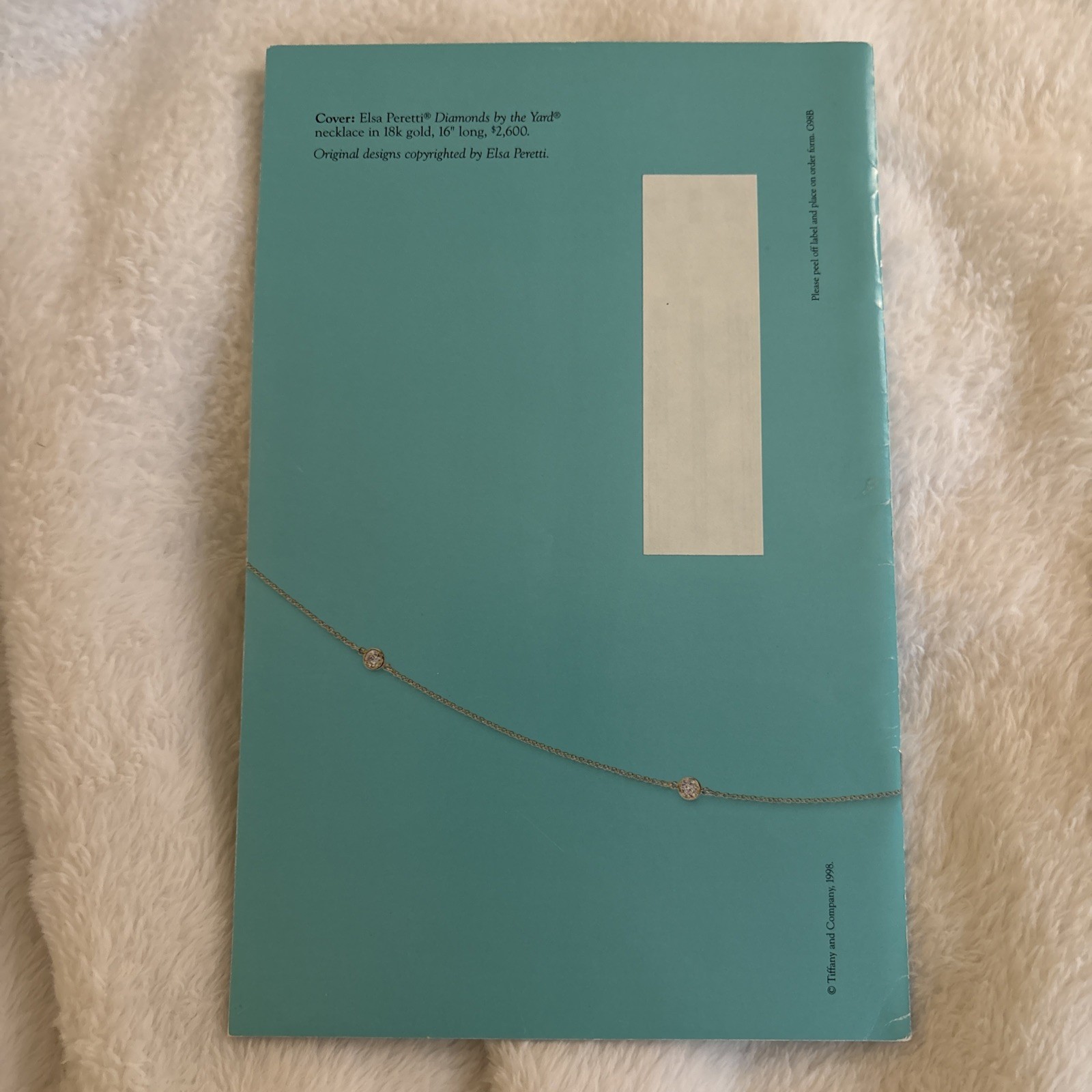 Tiffany & Co. ~ Summer Selections 1998 Catalog