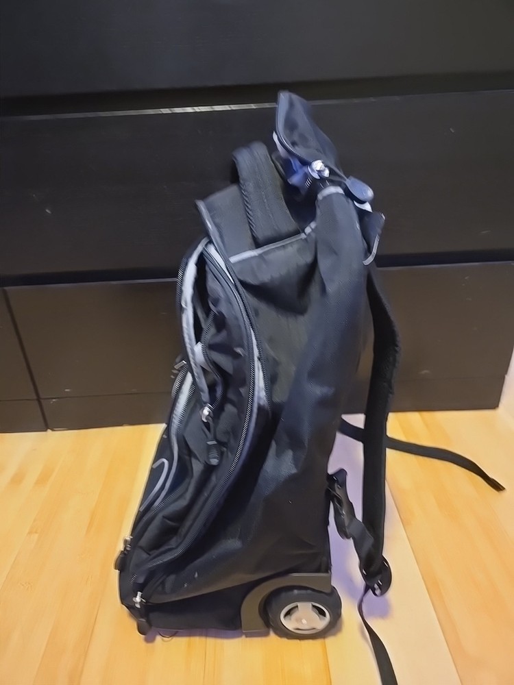 High Sierra Freewheel Wheeled Computer Backpack Telescoping Handle, 20.5"