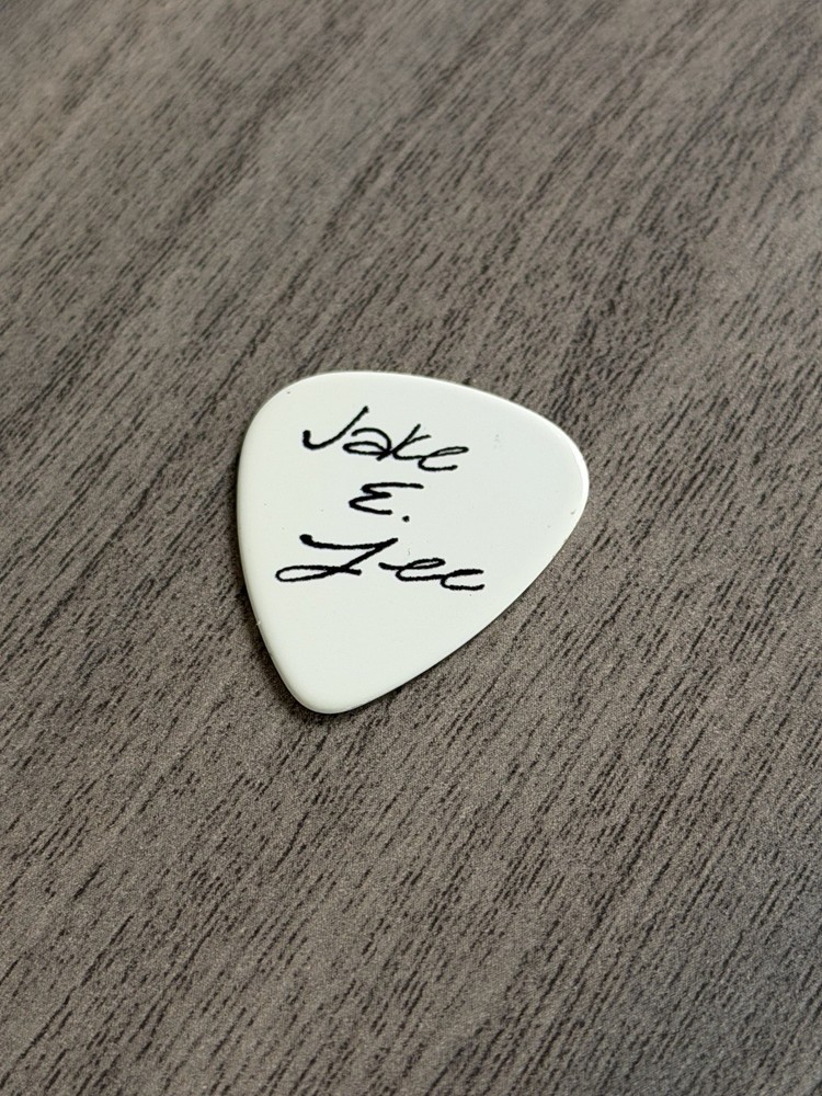 Ozzy Osbourne Jake E Lee Guitar Pick Heavy Metal RARE Black Sabbath Randy Rhoads