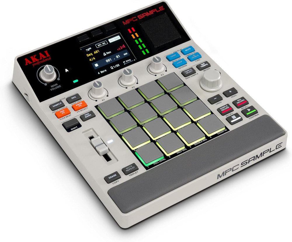 Akai Professional MPC Sample Standalone Portable Sampler, Sequencer and Effects
