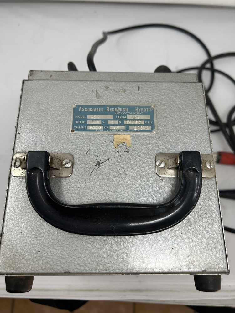 HYPOT tester 414 Associated Research insulation break down meter
