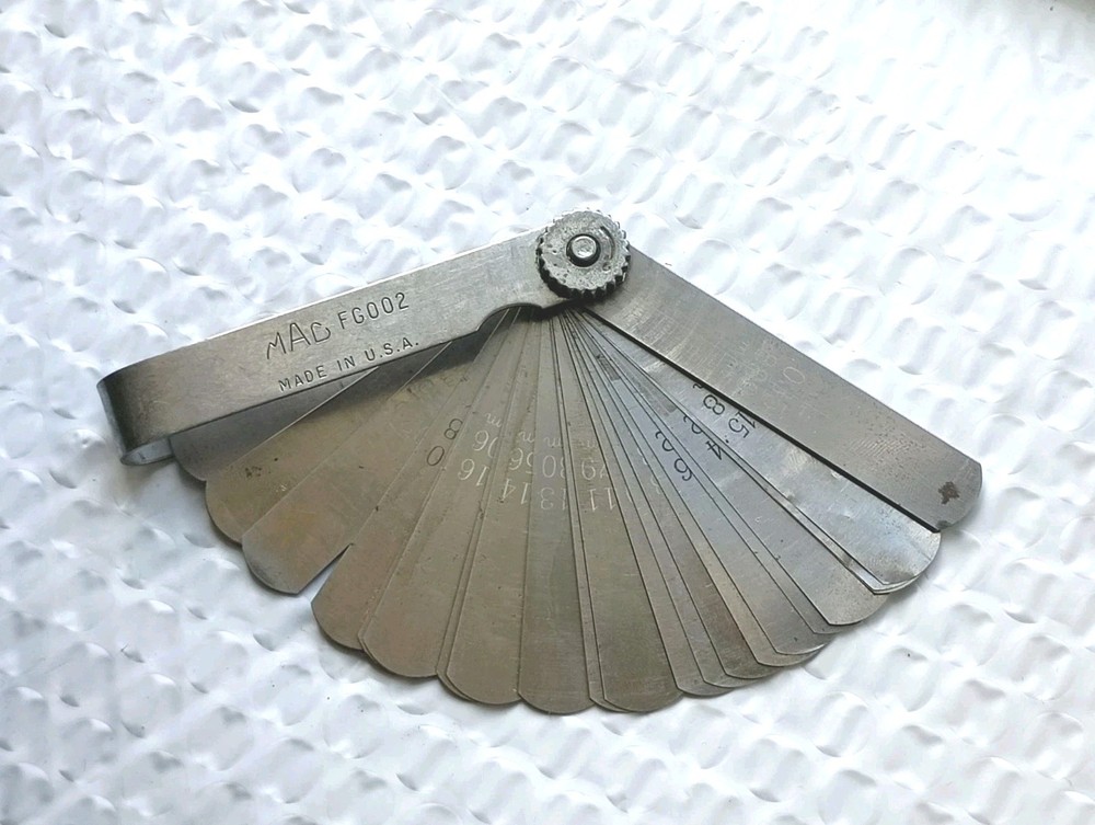 MAC TOOLS FG0002, FEELER GAUGE SET.