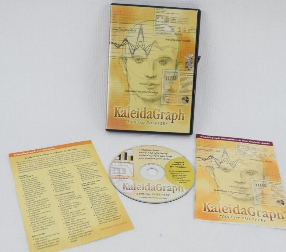 KaleidaGraph 4 Tools for Discovery Windows