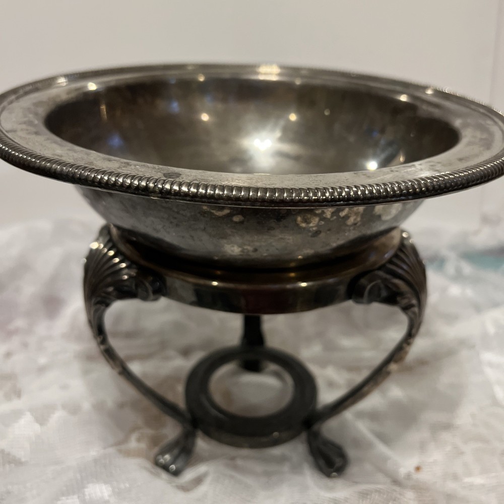 International Silver Company, Three Legged Warming BowlAnd Base