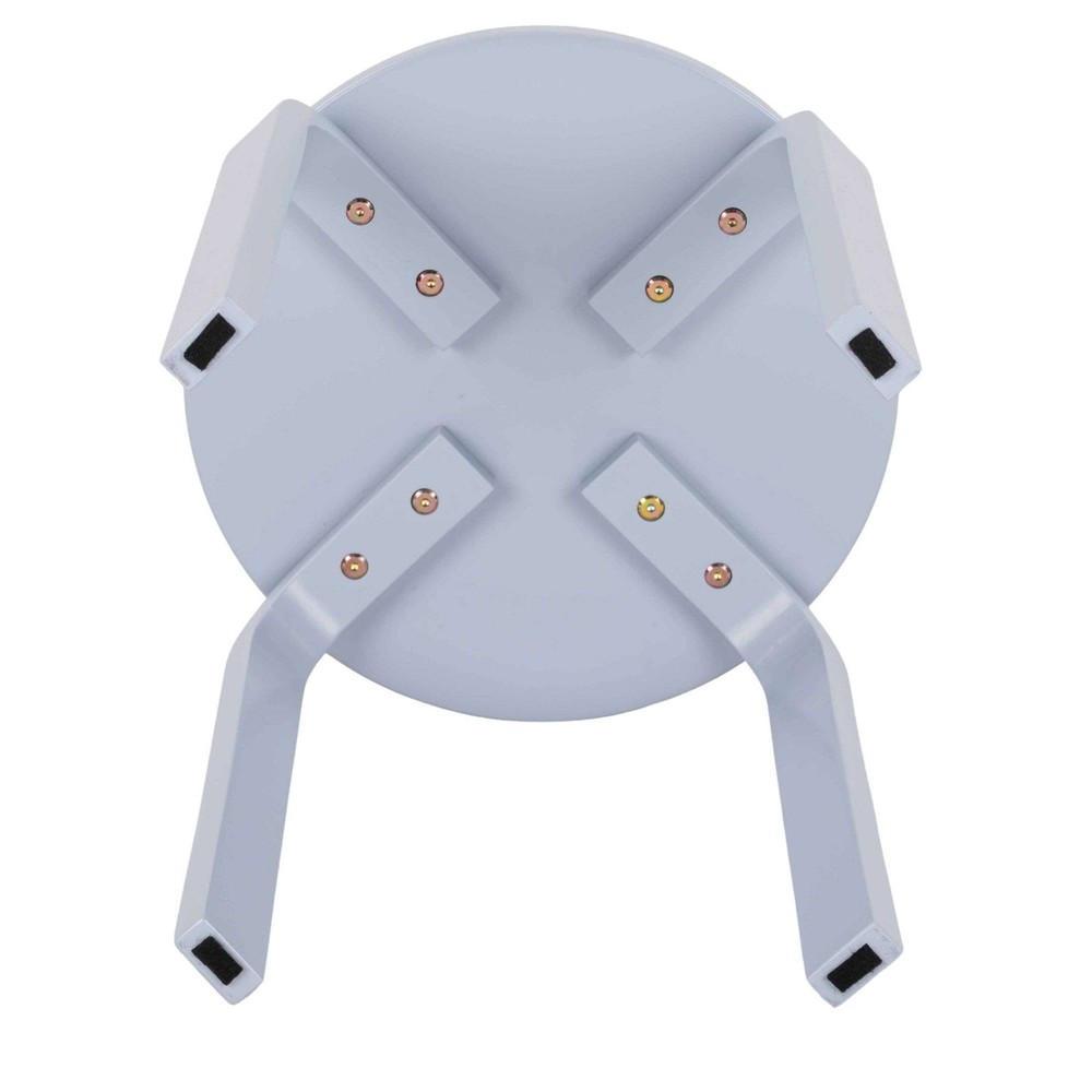 Wood Nightstand Side Table Blushing Rose