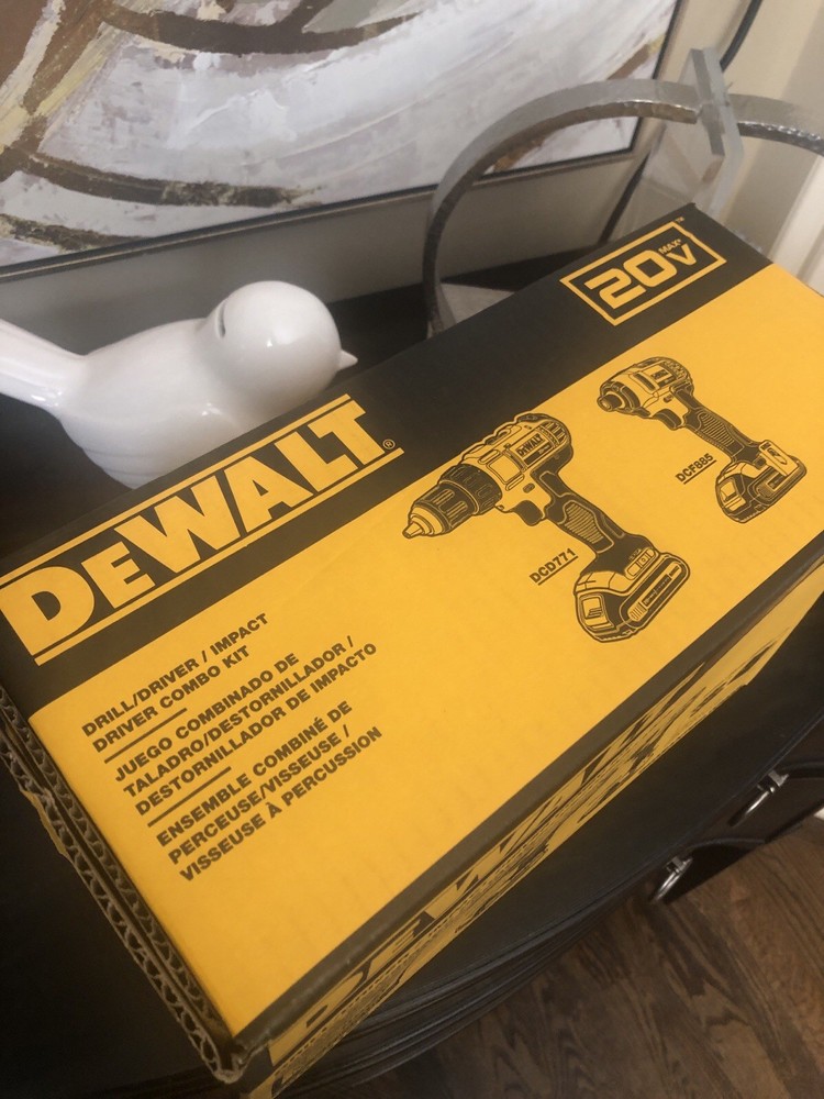 DEWALT DCK241C2 20 Volt, Max Compact Brushless Drill / Driver Impact Combo Kit