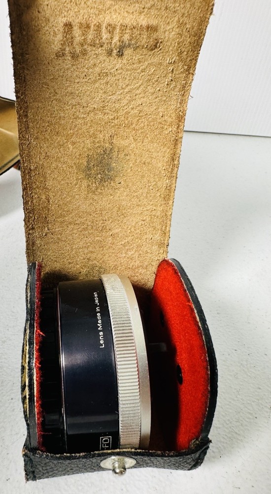 Canon AE-1 Camera With Lenses