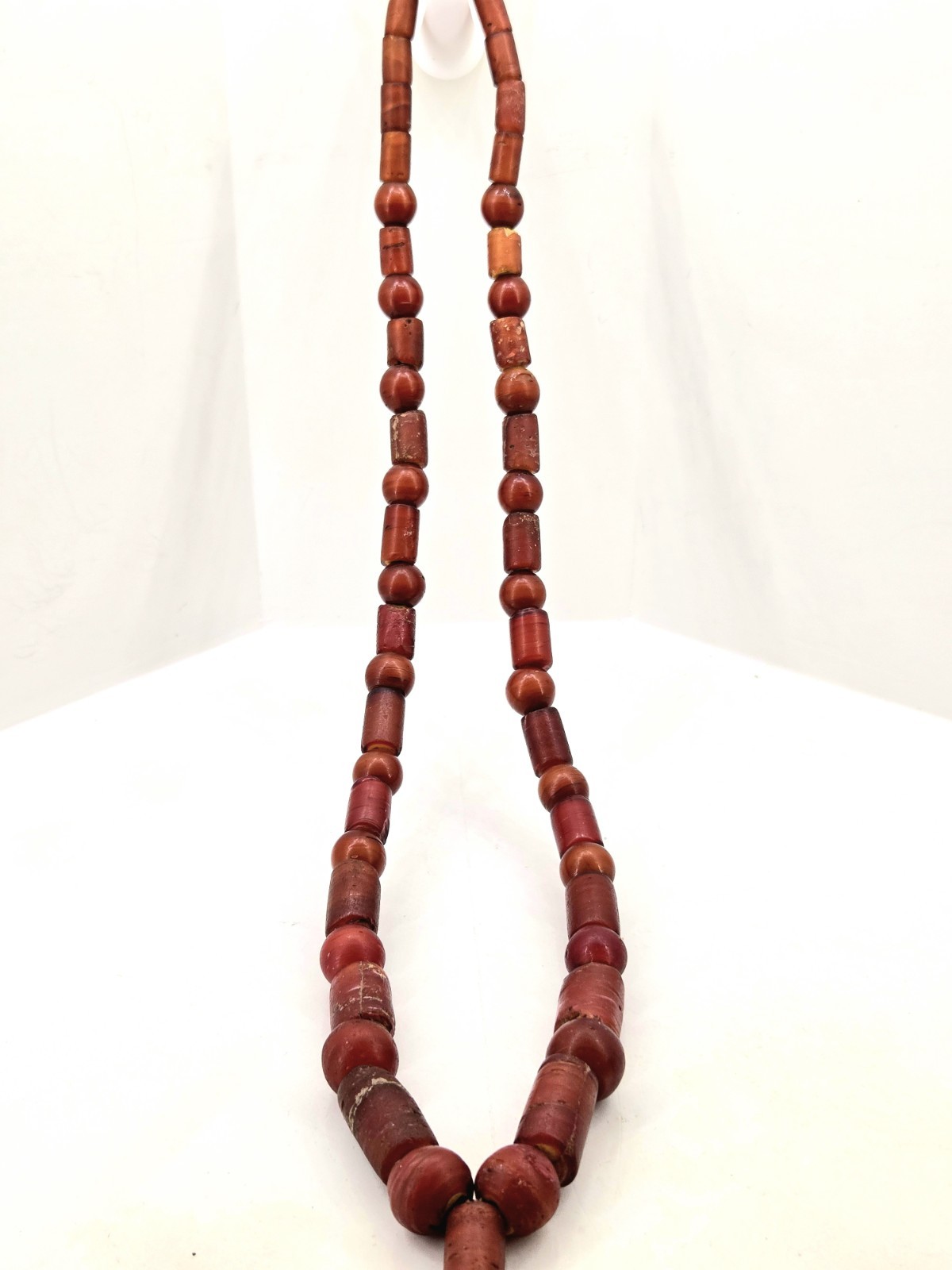 Hudson Bay Trade Bead Necklace Indian Port Albany Fur House Cornaline D'aleppo