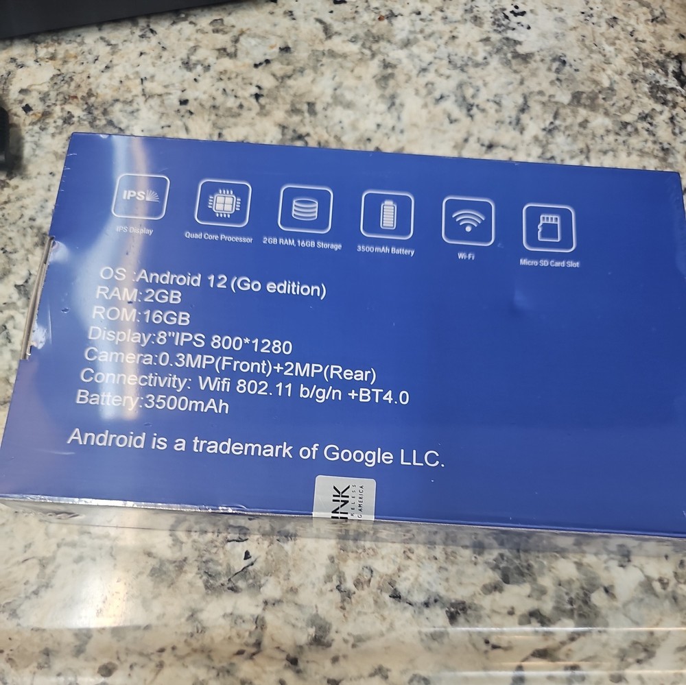 Q Link Wireless Scepter 8 Wi-Fi, 2GB RAM, 16GB Storage Android Tablet
