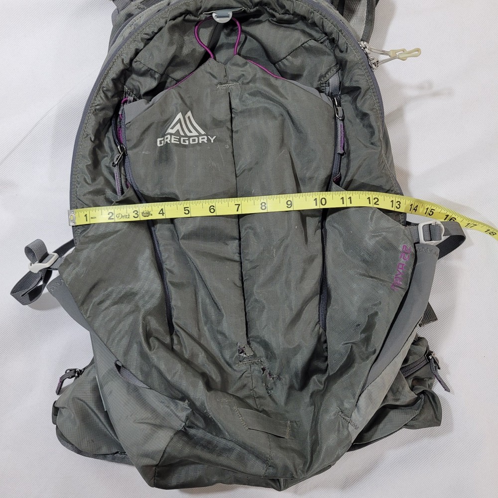 Gregory Maya 22 Backpack Sm Gray Purple BioSync Lightweight Adjustable Day Sack