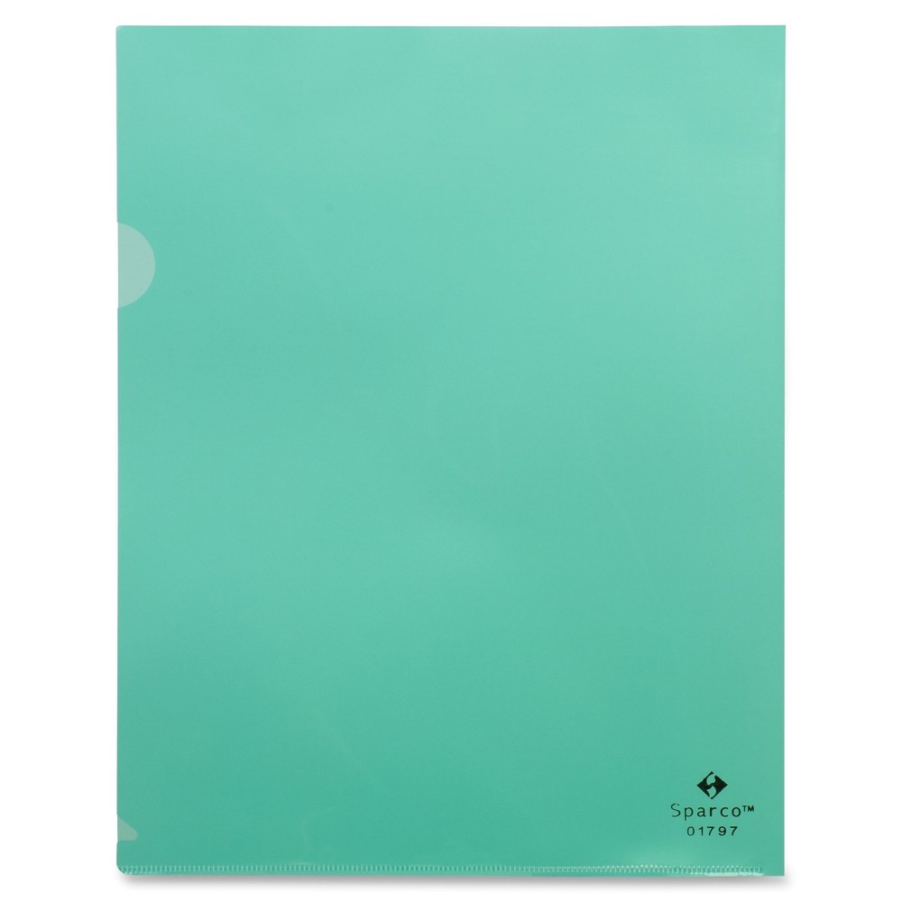 Business Source Transparent Poly File Holders