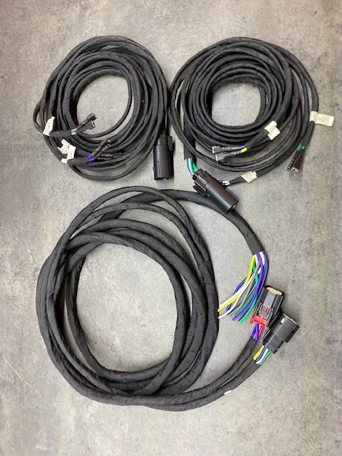 6 channel back bone harness for Motorcycle audio systems