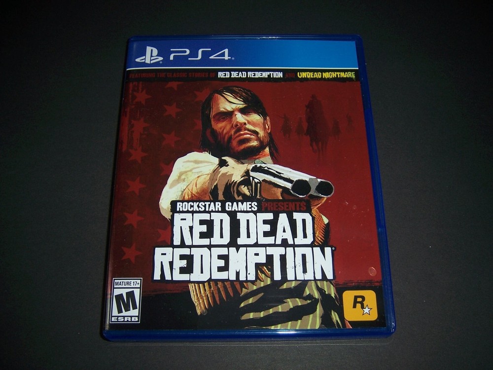 Read Dead Redemption V2 *Case ONLY* Authentic Replacement Box PlayStation 4 PS4