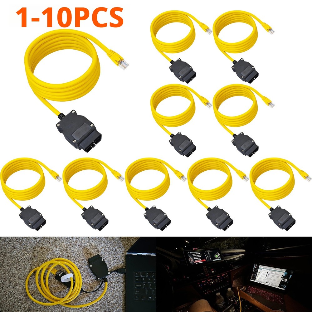 ENET Ethernet Cable For BMW OBD ICOM E-SYS ISTA Bimmercode F-Series OBD2 cable