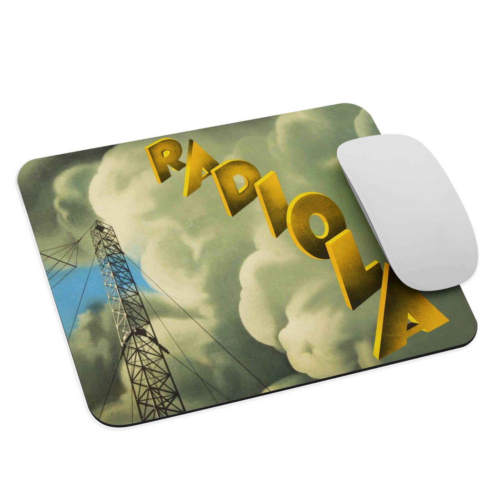 Radiola Art Deco - Mouse Pad NEW 9.5" x 7.75"