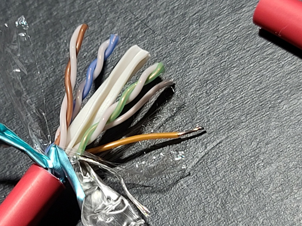 Berk-Tek 23/4P LANmark 6 CAT6 Plenum F/UTP Shielded Network Cable CMP Red /50ft