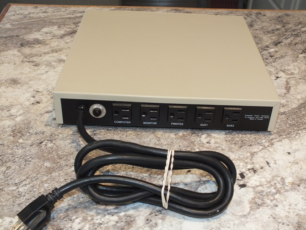 Vintage Computer Power Controller Surge Protector Model TL-777