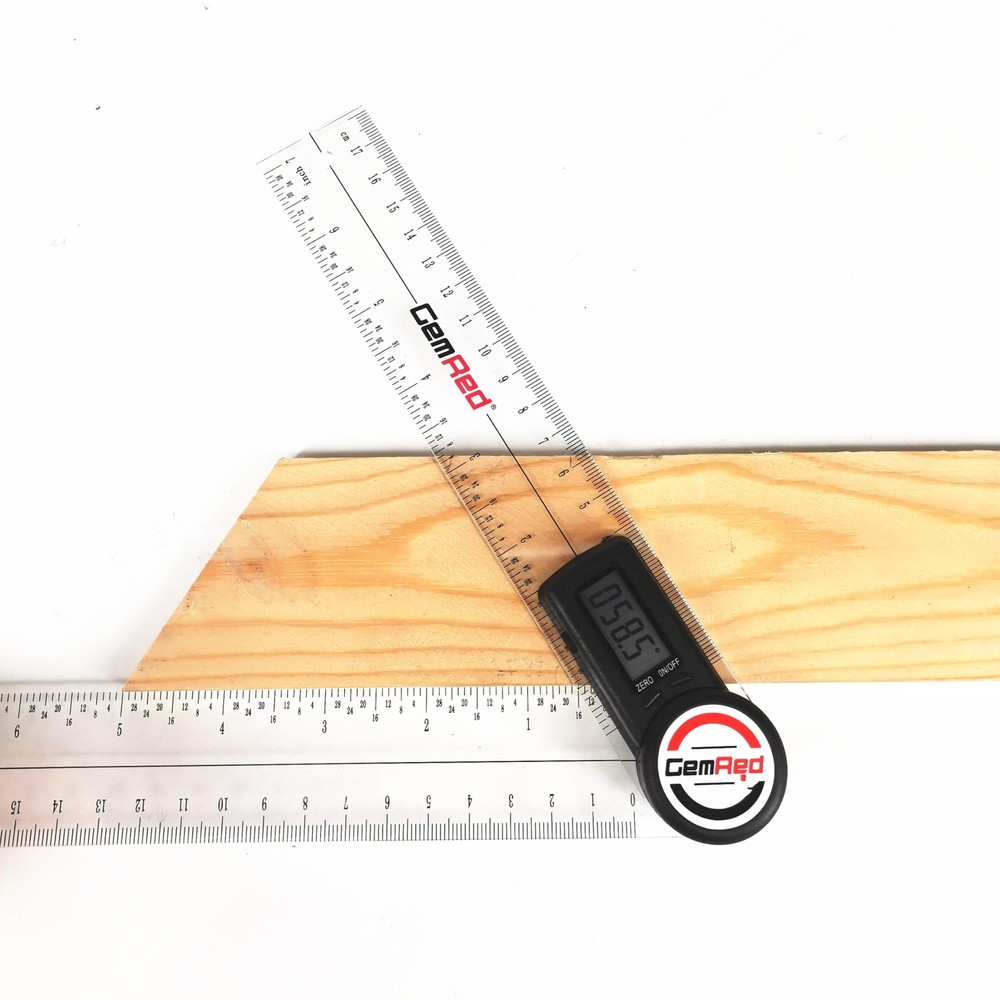 Digital Protractor Enhanced ABS Ruler