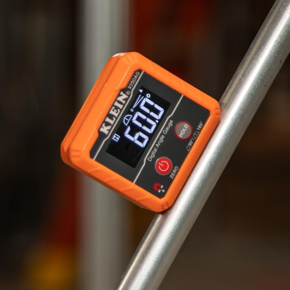 Dual Measurement Ranges Angle Gauge, Auto-Rotating Display