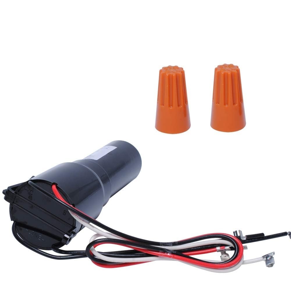 Easy-Install Compressor Hard Start Kit - 3 Components for 1/4-1/3 HP Units