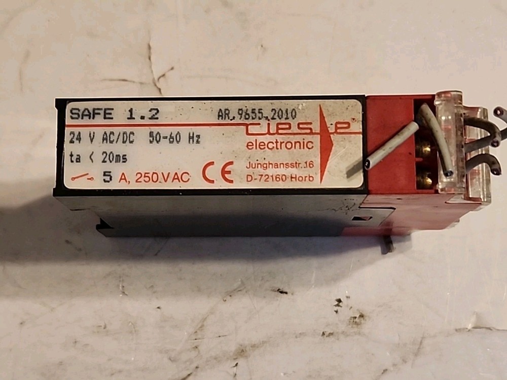 RIESE SAFE 1.2 AR.9655.2010 Solid State Relay, 24V AC/DC - Free Shipping