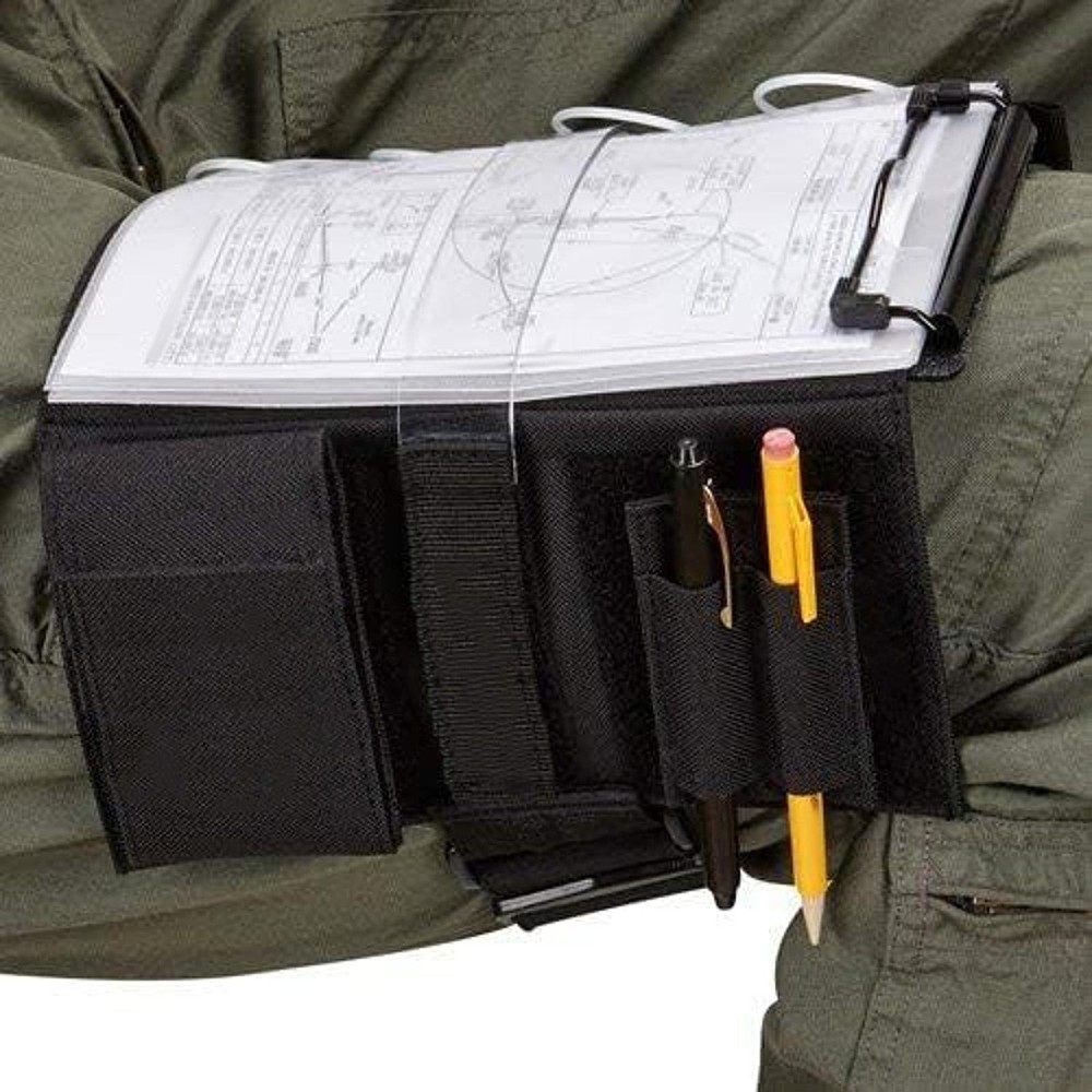 Aviation Leg Strap Board Pilot Kneeboard Pilot Notepad Holder