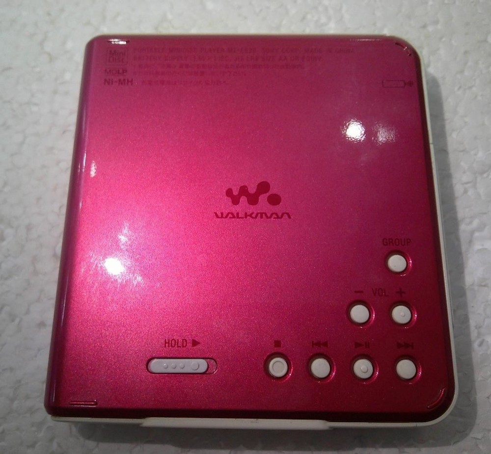 SONY MZ-E630 Portable MD Minidisc Player Tested