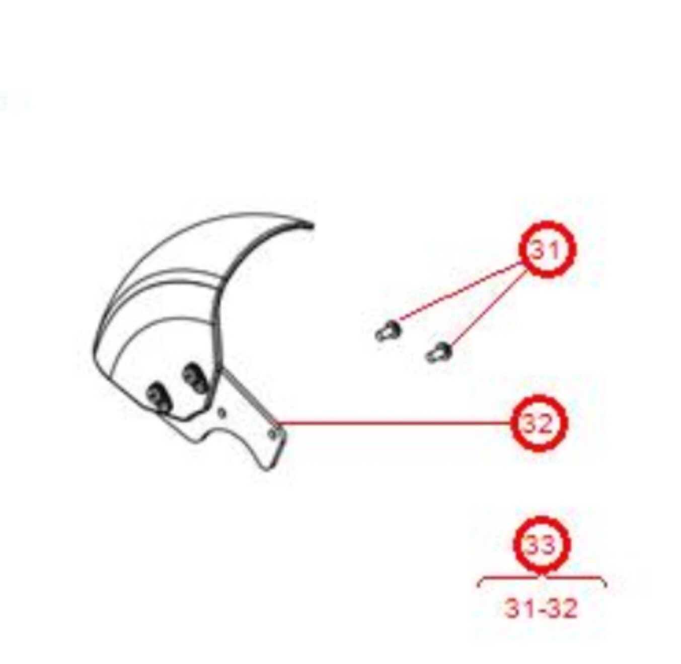 NEW: Permobil Caster MUD GUARDS Left & Right Sides, F3 or F5 Version 2 Only.