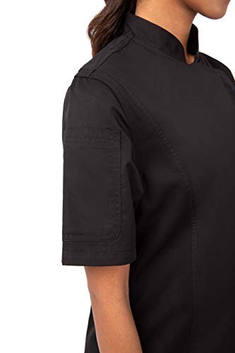 Women's Springfield Chef Coat Medium Black