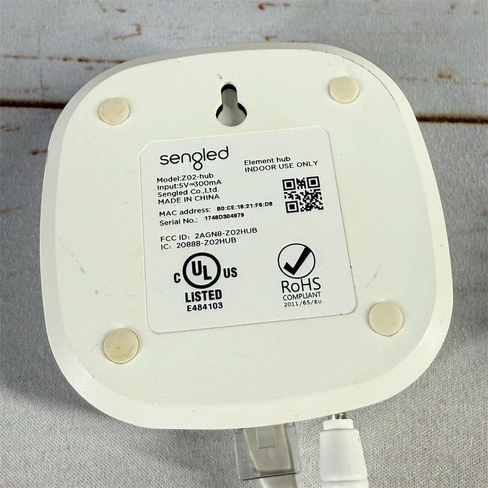 Sengled Z02 Hub ZigBee Smart Hub Alexa Google Compatible Used