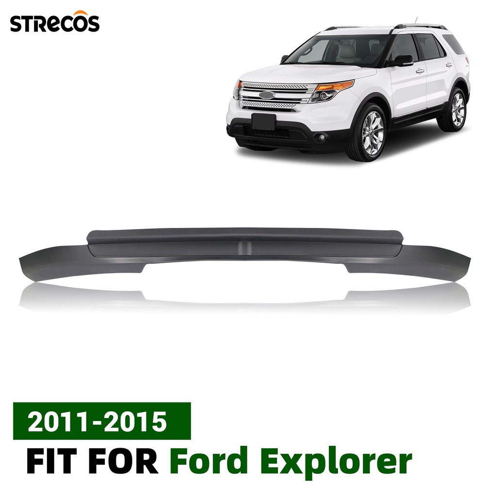 Front Lower Valance For 2011-2015 Ford Explorer Without Tow Hook Hole Textured