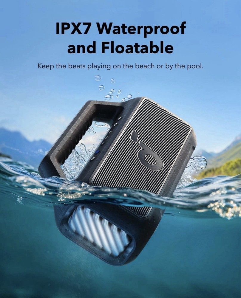 Anker Soundcore Boom V2 Bluetooth Speaker