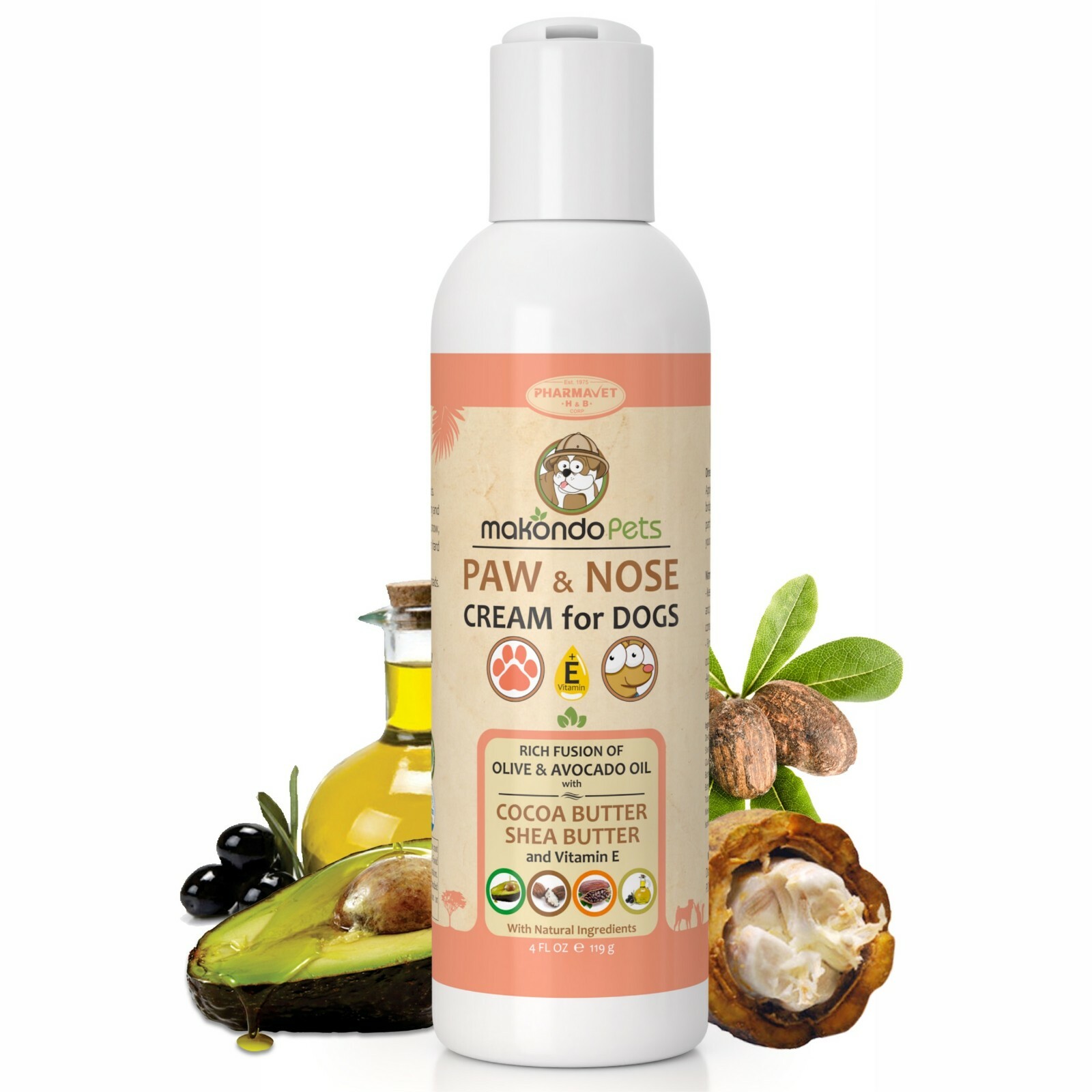 Dog Paw Balm | Dog Nose Balm & Snout Soother for Dogs. Ideal Dog & Cat Paw balm