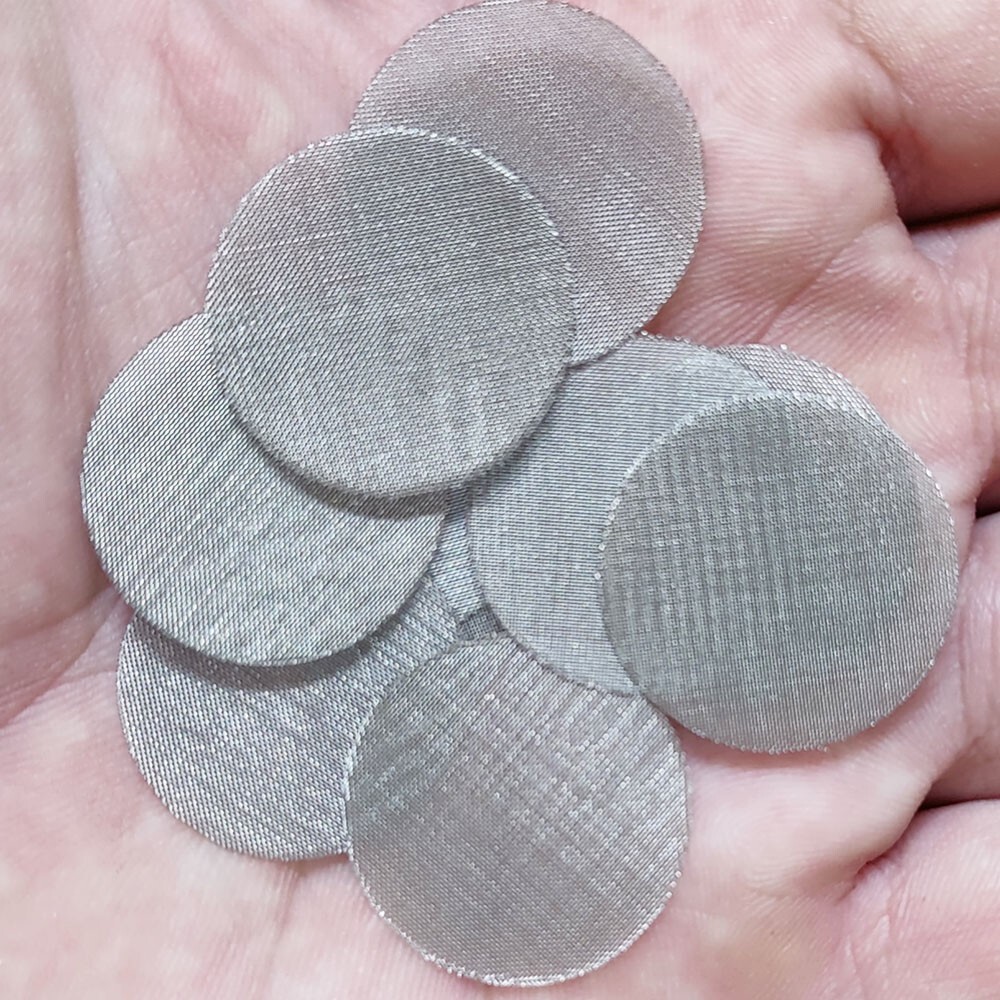 Stainless Steel Pipe Screens 1 inch, 100 count - Free Shipping, USA Made, HD