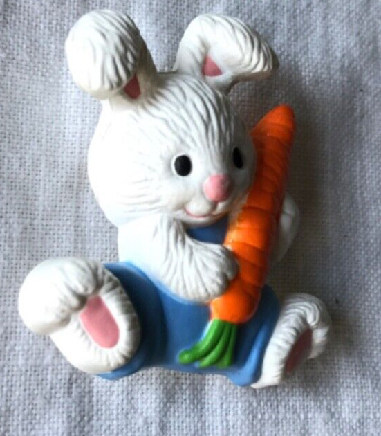 Vintage Easter Pin Bunny Gibson Rabbit Brooch