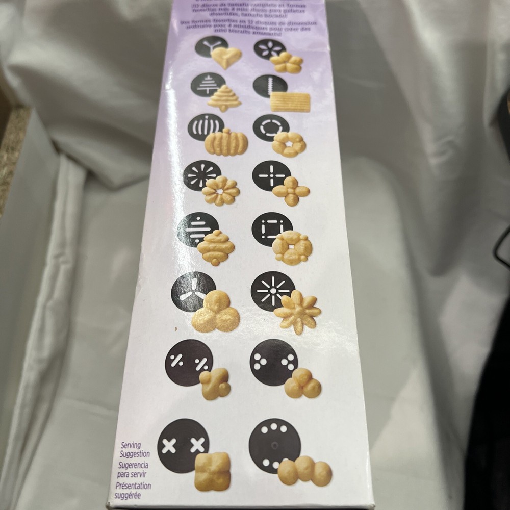 Wilton Cookie Press 16 Design Discs