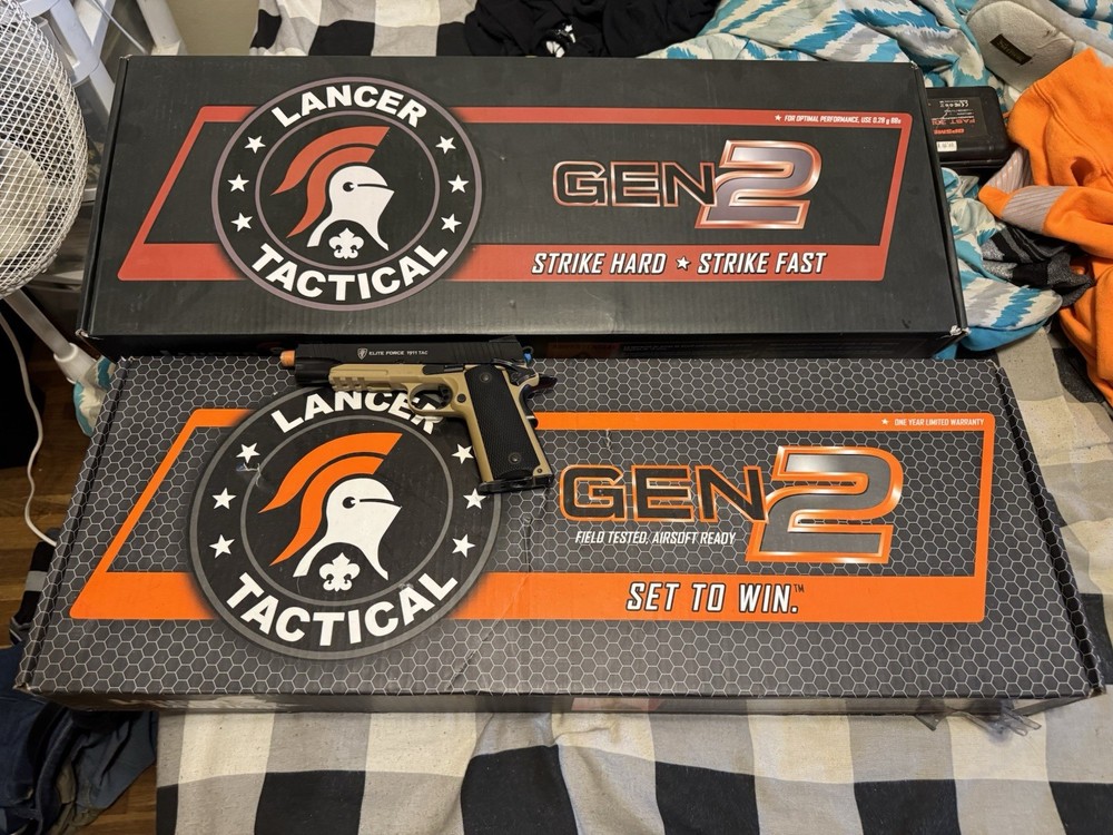 Airsoft Lancer Tactical Gen 2 Complete Starter Kit