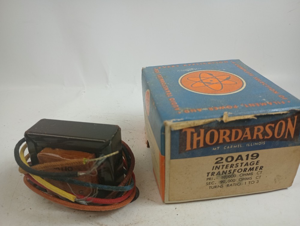 1 NIB Thordarson 20A19 Interstage Transformer