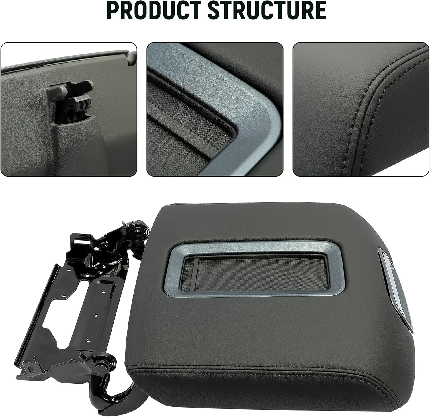 Center Console Armrest Lid 2014-2018 Chevrolet Silverado/Gmc Sierra 2015-2020 Ta
