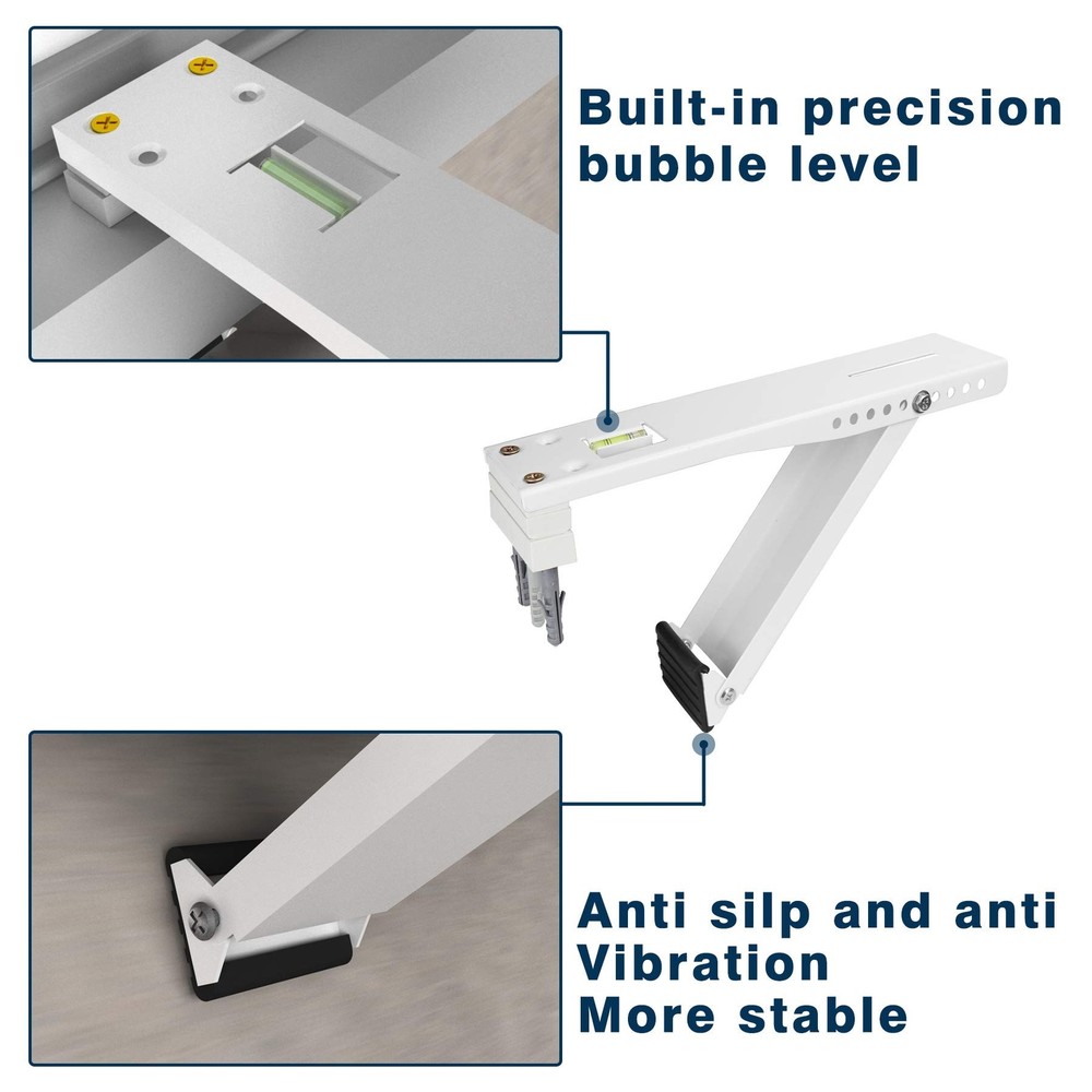 Window Air Conditioner Support Bracket, 85 lbs Light Duty Air Conditioner Sup...