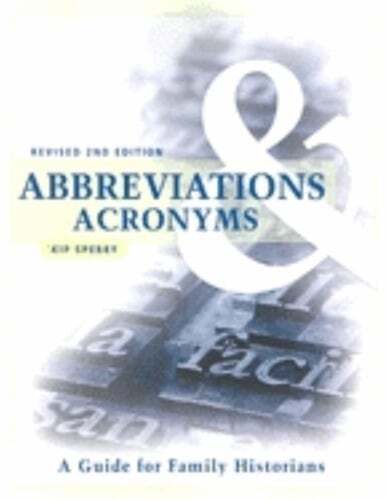Abbreviations & Acronyms: Revised 2nd Edition by Kip Sperry: Used