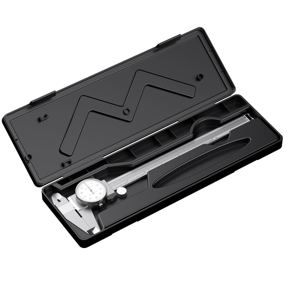 Dial Caliper Shockproof Dial Caliper Precision Caliper with Watch 0-9" Range,...
