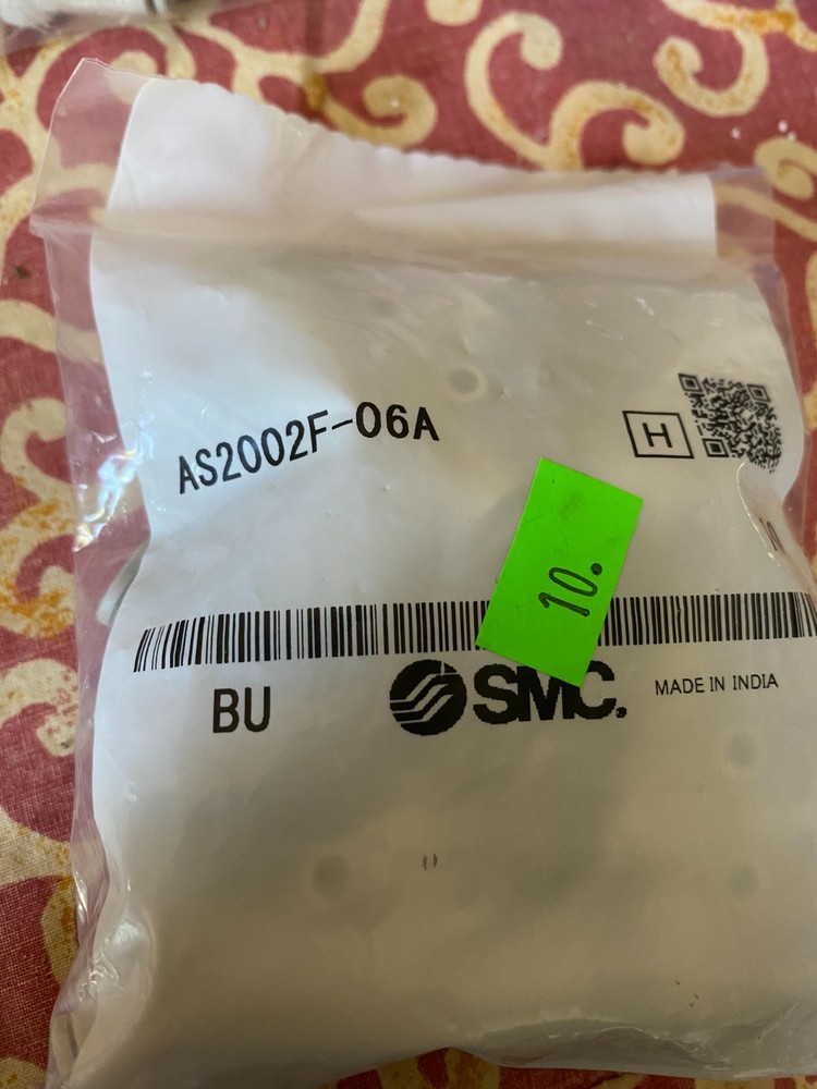 AS2002F06A FLOW CONTROLLER W/ ONE-TOUCH FITTING (IN-LINE TYPE) SERIES: AS 1/8 S