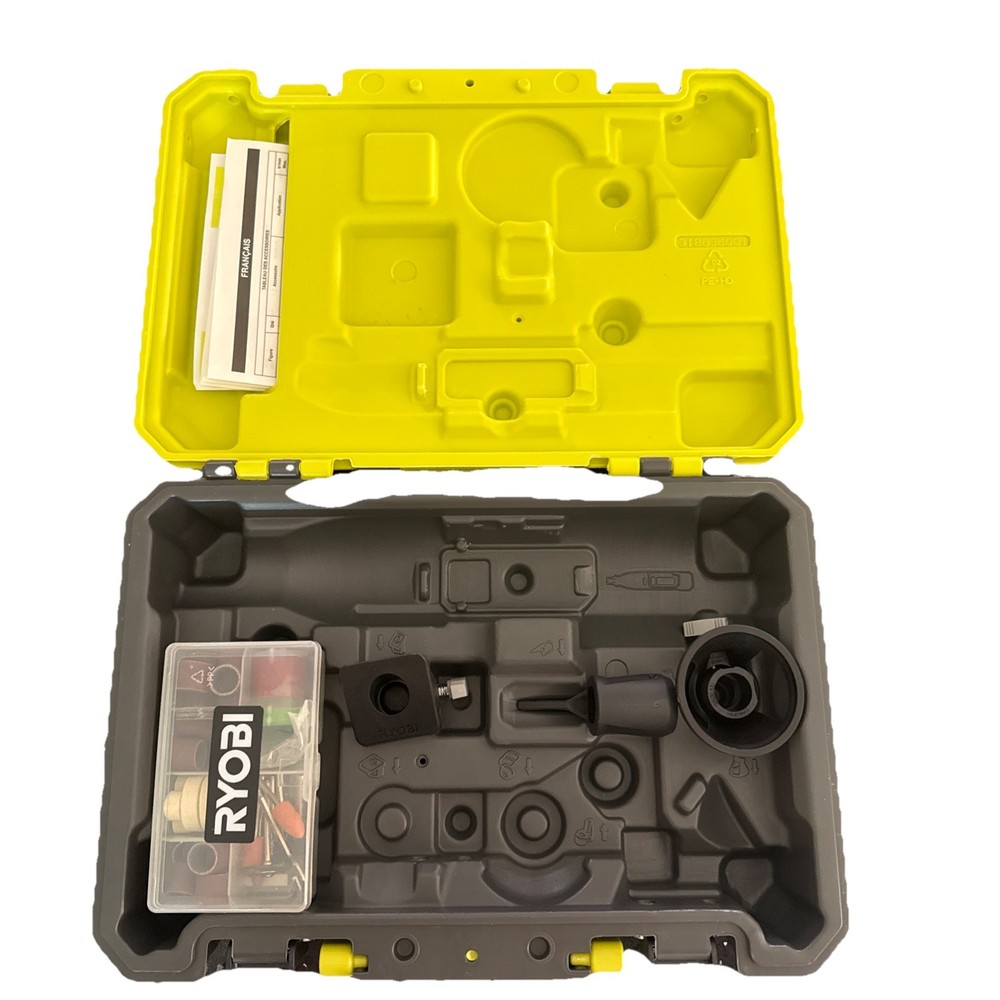 RYOBI TVM01 Rotary Tool Case & Accessories Only
