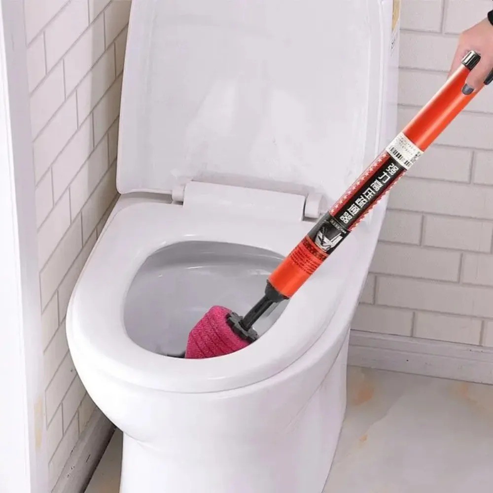 Heavy Duty High Pressure Toilet Unblock Plunger Clog Drain Buster Vacuum Pump US