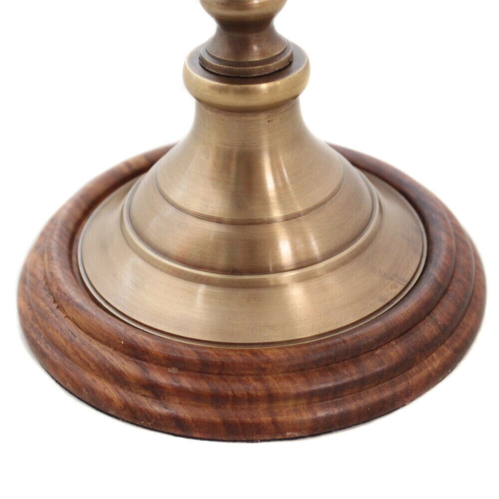 Engraved Brass Tabletop Armillary Nautical Sphere Globe