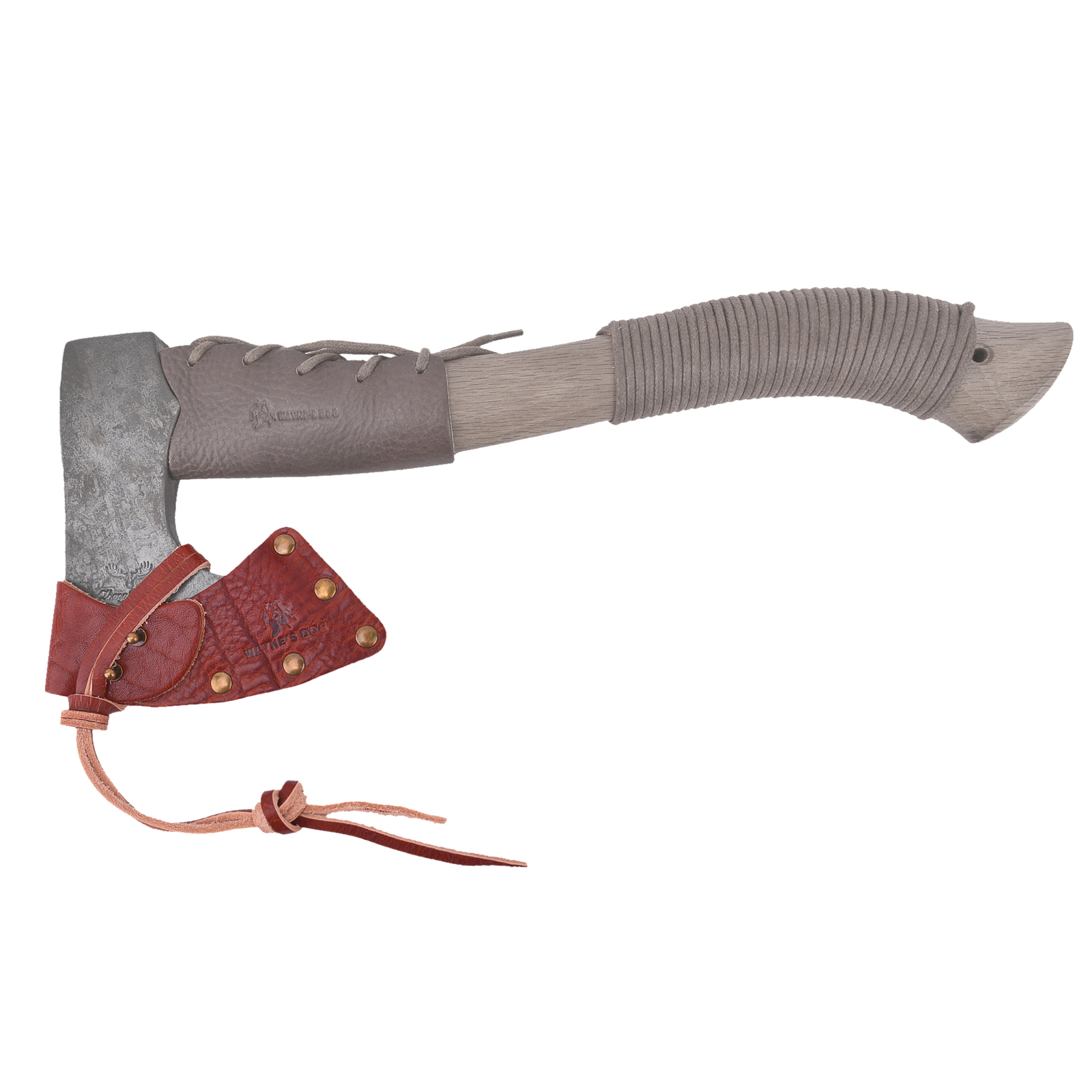 Hunting Holster Leather Axe Hatchet Blade Cover Axe Head Sheath Case in Brown