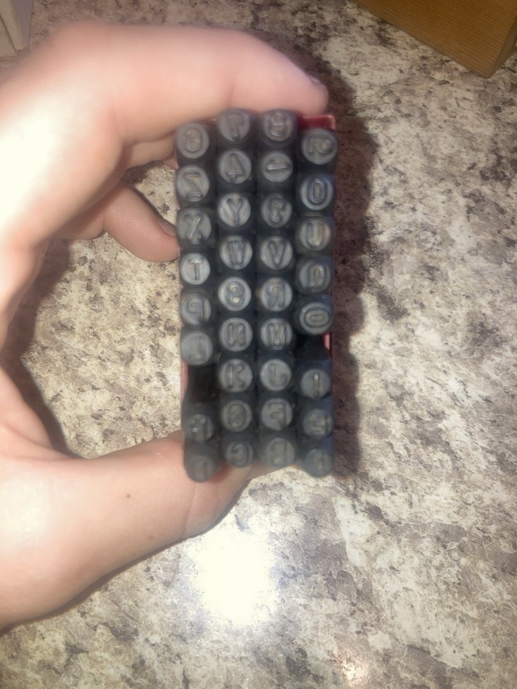 Steel Stamp Punch Sets