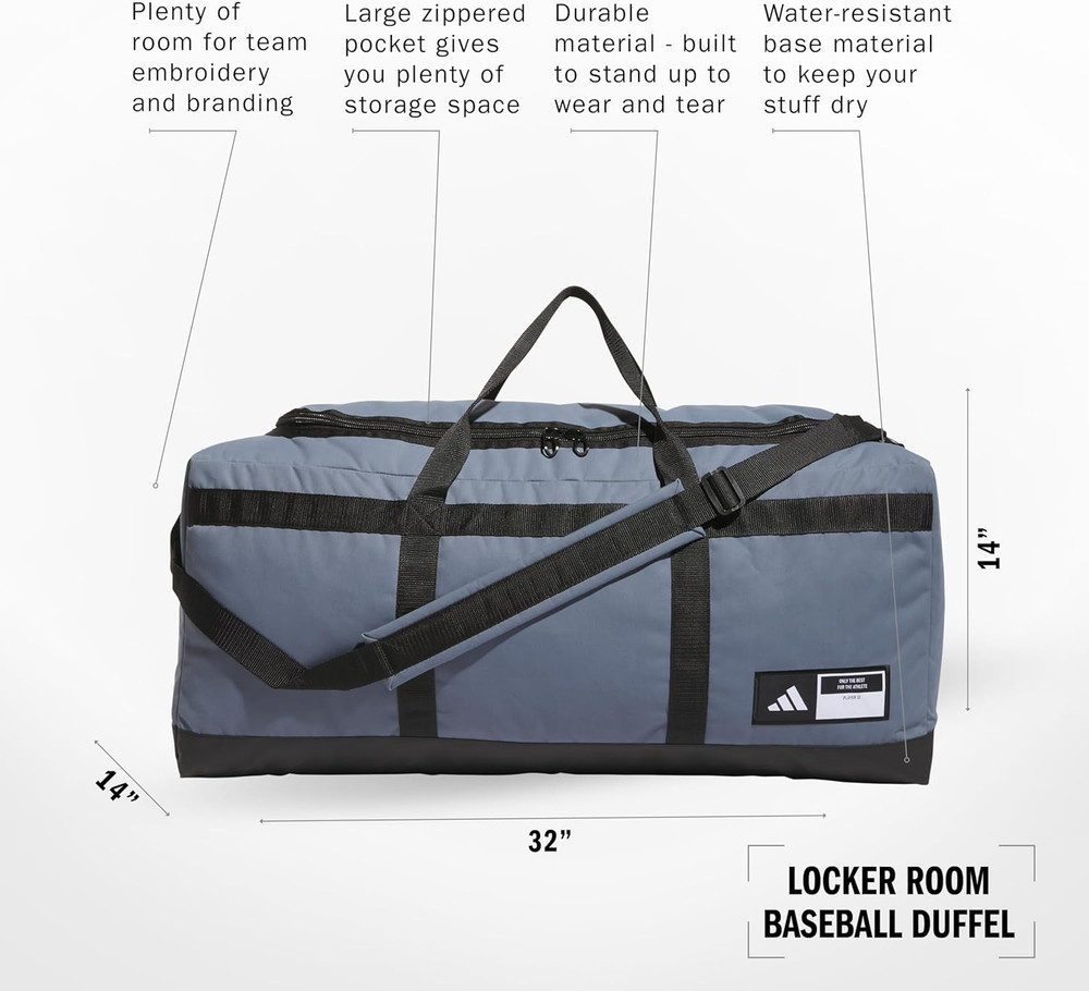 Locker Room Baseball Duffel Bag