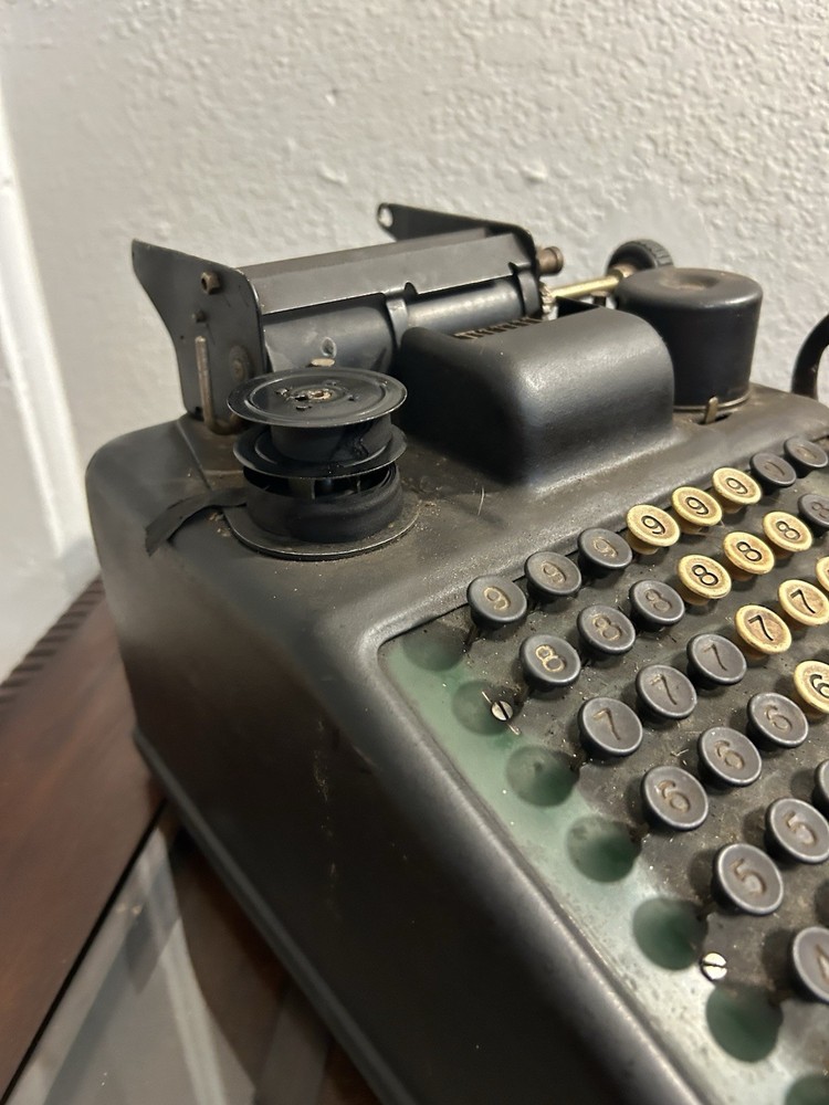 Burrough's Portable Adding Machine Not Working Condition